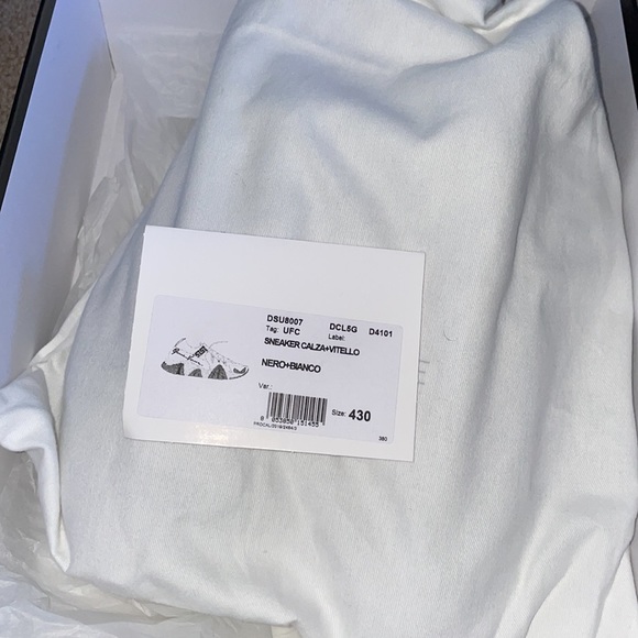 COPY - Authentic Versace Sneaker Black,White,Gray Size 10.5 - Picture 8 of 9